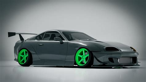 Toyota Supra MK4 Drift Tune - 3D Model by Naudaff3D