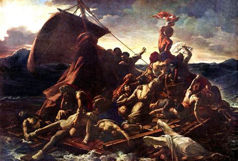 Theodore Gericault - Raft of the Medusa - Louvre, Paris, France ...