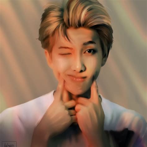 #namjoonfanart #rmfanart | Bts rap monster, Rap monster, Namjoon