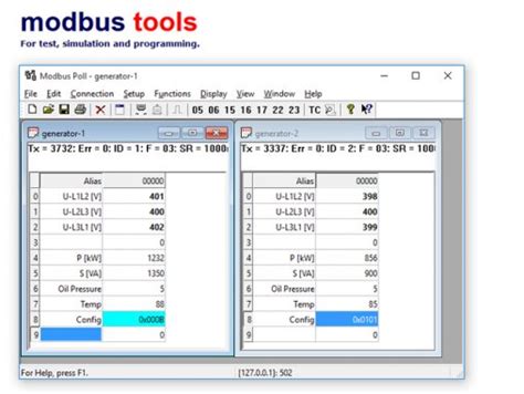 Modbus Master Simulator "Modbus Poll" | Information dissemination media ...