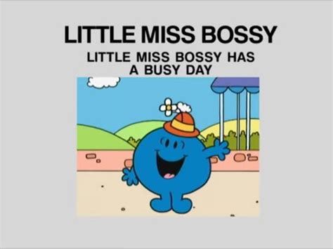 Mr. Men and Little Miss - Little Miss Bossy Has a Busy Day (US Dub ...