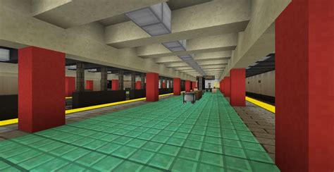 NYC Style Subway Station #2 Minecraft Map