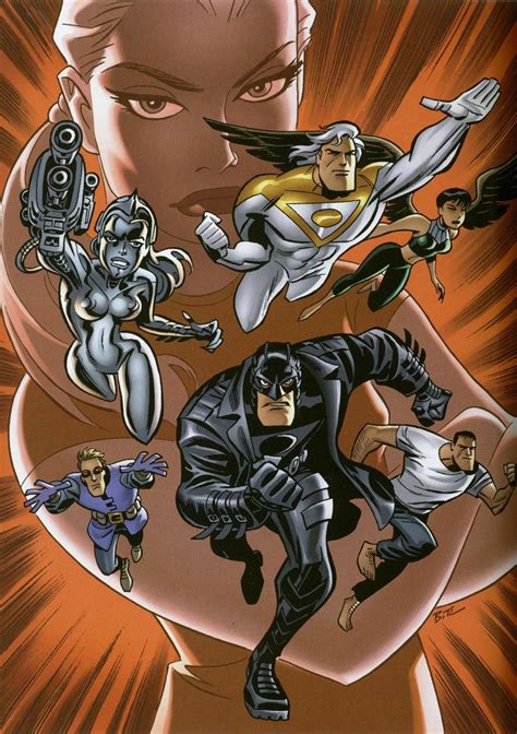 [Artwork] The Authority by Bruce Timm : r/DCcomics