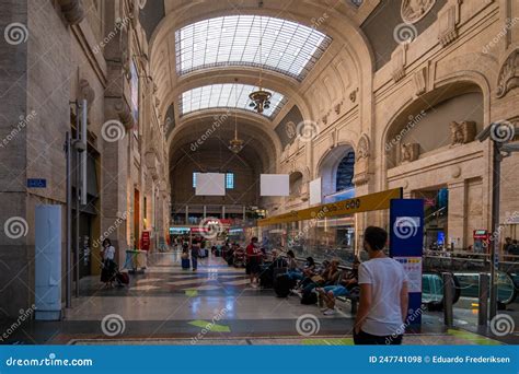 MILAN, ITALY - August 22, 2021: Interior View of the Famous Train ...