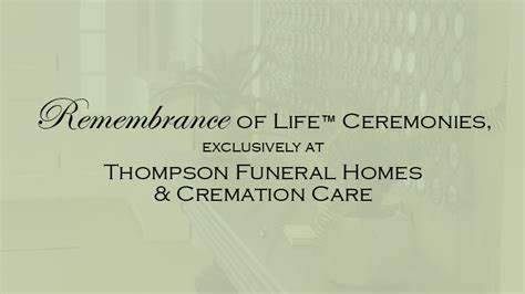 Thompson Funeral Home & Cremation Care