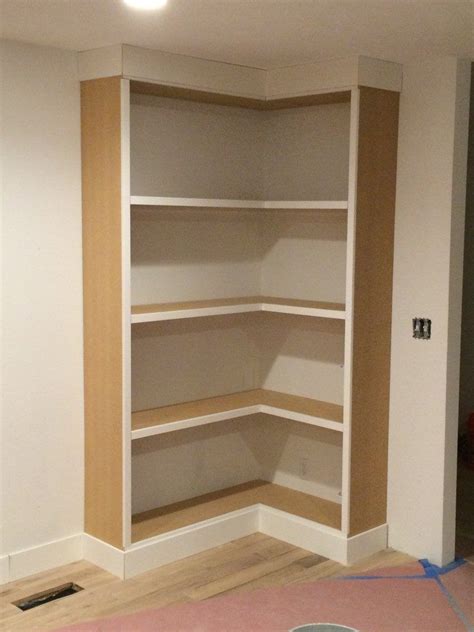 DIY Corner Bookcase Plans