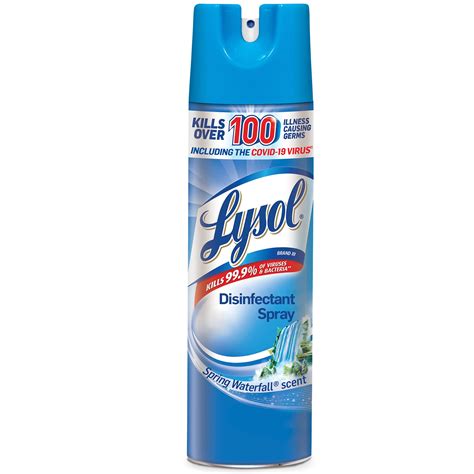 Lysol Disinfectant Spray, Sanitizing and Antibacterial Spray, For ...