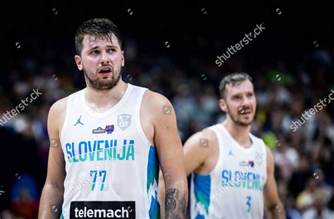 Doncic Luka Slovenia Dragic Goran Slovenia Editorial Stock Photo ...