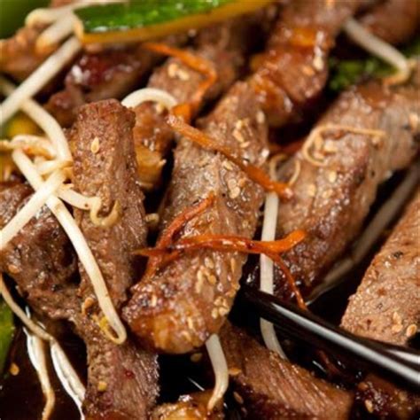 Yakiniku Beef Recipe - Tender fried beef with a sweet and savoury Yakiniku Sauce ...