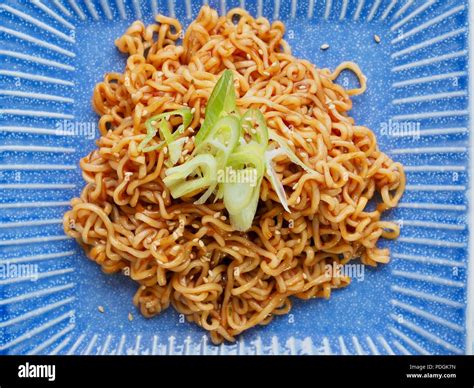 Asian food Bibim Ramen Stock Photo - Alamy