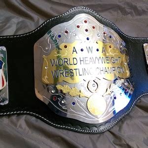 AWA World Heavyweight Championship Belt - Etsy