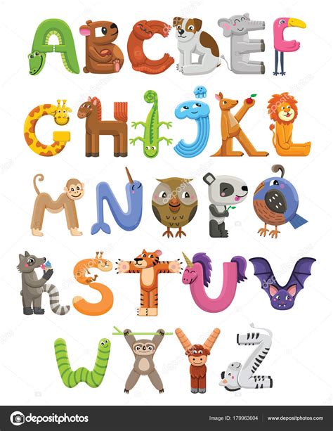 Letras Del Abecedario Con Dibujos De Animales Tomahawk Wallpaper ...