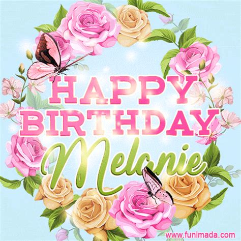 Happy Birthday Melanie GIFs - Download on Funimada.com