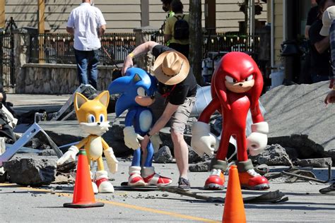 Filtran primeras imágenes de Knuckles en la secuela de Sonic