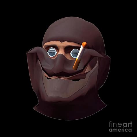 Team Fortress 2 TF2 Spy Gmod Face Funny Meme Red Painting by Martin Caitlin - Fine Art America