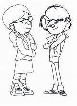 Margo And Antonio From Despicable Me 2 sketch template