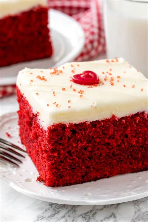 Easy Red Velvet Cake - Just so Tasty