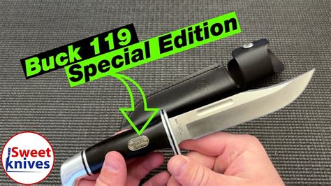 Buck Knives 119 Special 75th Anniversary Special Edition Knife - YouTube