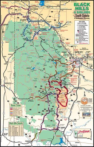 Black Hills Trail System Map