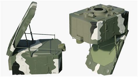 3D s300 camouflage radar flap model - TurboSquid 1586244