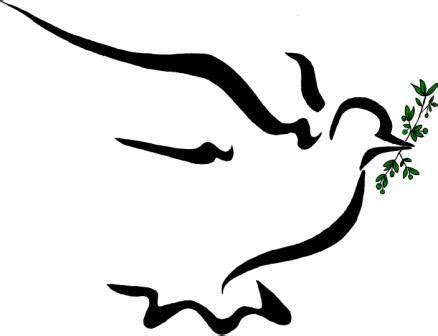 Free Dove With Olive Branch Silhouette, Download Free Dove With Olive Branch Silhouette png ...