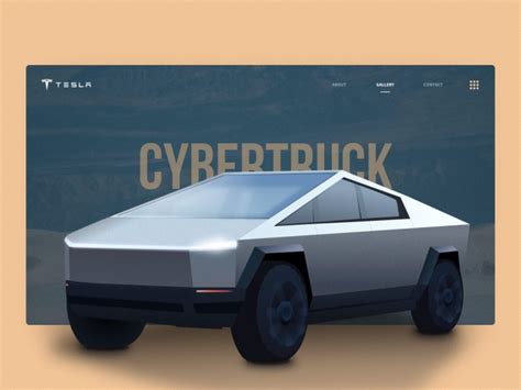 Tesla Cybertruck Illustration - Free Sketch Resource | Sketch Elements