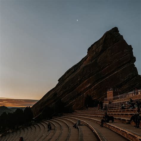 Red Rocks Amphitheater at Night · Free Stock Photo