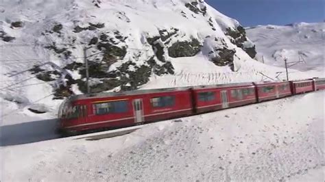 Bernina Express, Berninapass, Winter, Heli, Top-Of.tv - YouTube