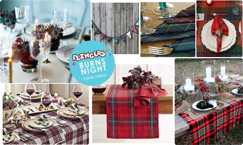 Flingers Party Shop Blog: Setting the Table for a Burns Supper