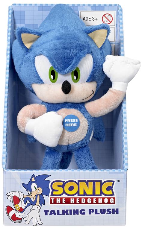 Buy Underground Toys Sonic The Hedgehog Talking 9" Plush Online at ...