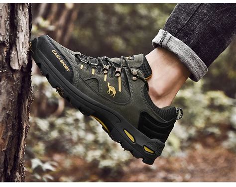 Men Hiking Shoes Autumn Winter Brand Outdoor Mens Sport Trekking Mountain Boots Waterproof ...