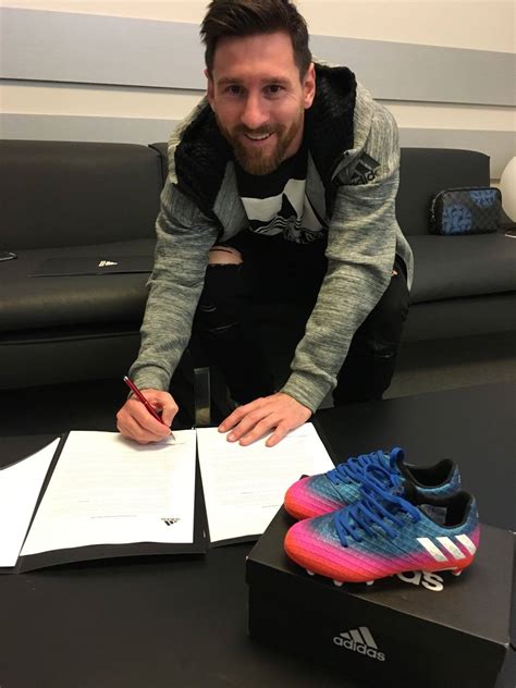 New Details Revealed: Lionel Messi Signs Lifetime Adidas Contract ...