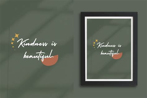 Green Minimalist Quote Printable Graphic by SillkkArt · Creative Fabrica