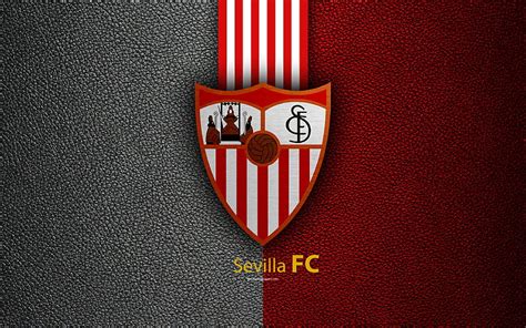 4K free download | Sevilla FC Spanish football club, La Liga, logo ...