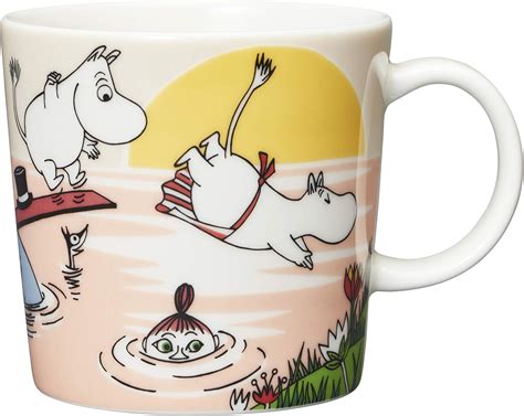 Arabia Moomin Mug Evening Swim Summer 2019: Amazon.co.uk: Kitchen & Home