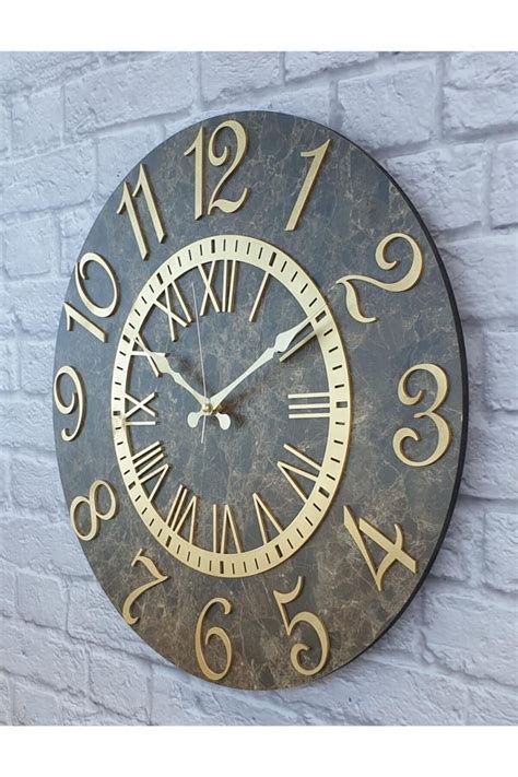 Large Wall Clock Farmhouse Wall Decor Oversized Wall Clock | Etsy | Extra large wall clock ...