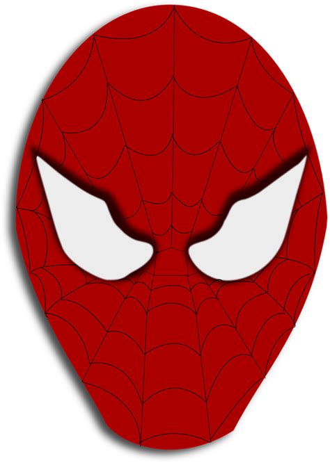 Spiderman Mask Cartoon · Free vector graphic on Pixabay