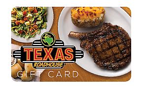 TEXAS ROADHOUSE GIFT CARD $100 - FREE SHIPPING | Texas roadhouse, Gift card, Gift card sale