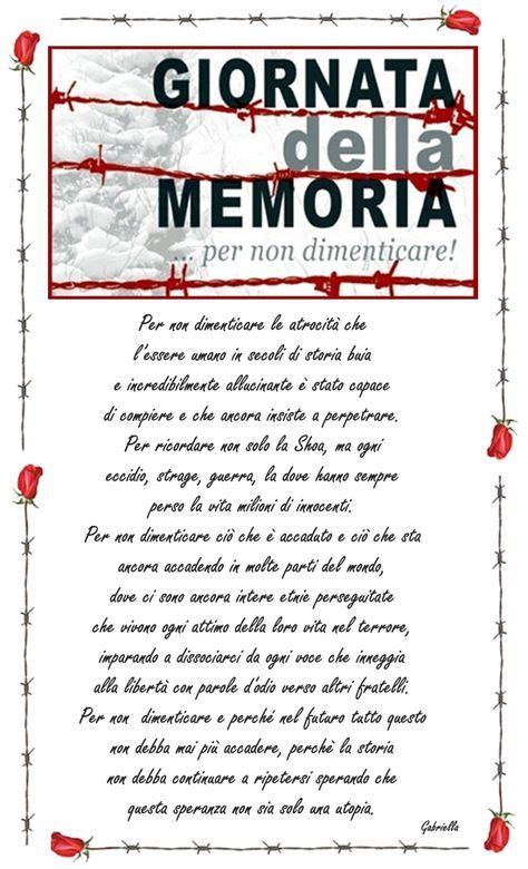 15 idee su GIORNATA DELLA MEMORIA | memorie, istruzione, scuola