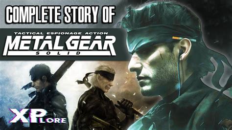 The Full Story of METAL GEAR SOLID | MGS Lore - YouTube