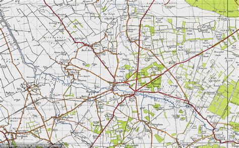 Historic Ordnance Survey Map of Mildenhall, 1946