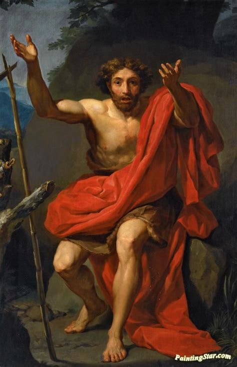 Saint John The Baptist Artwork By Anton Raphael Mengs Oil Painting ...