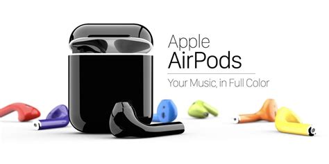 Customize Your iOS Listening With Colorized AirPods