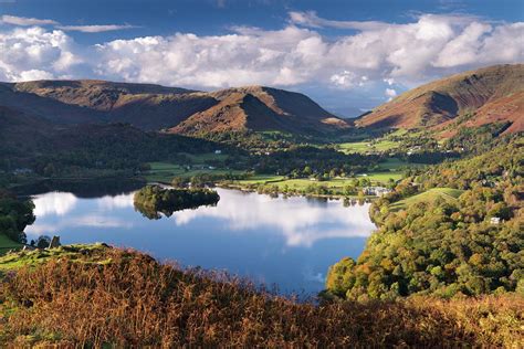 Lake Grasmere On A Beautiful Autumnal Photograph by Adam Burton / Robertharding