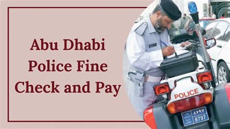 Abu Dhabi Police Fine Check and Pay 2024 – UAEQuest.ae