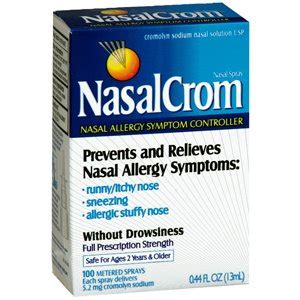 Amazon.com: NASALCROM CROMOLYN NASAL SPRAY 13 ML: Health & Personal Care