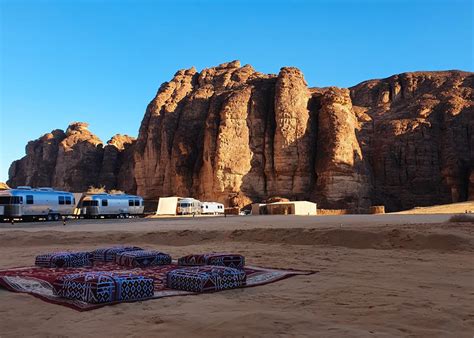 Discover AlUla's Canyon Park, Camping RV Style | About Her