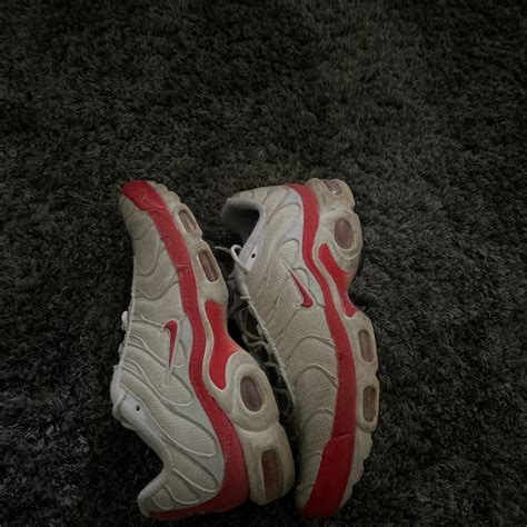 Nike tn white,red - Depop