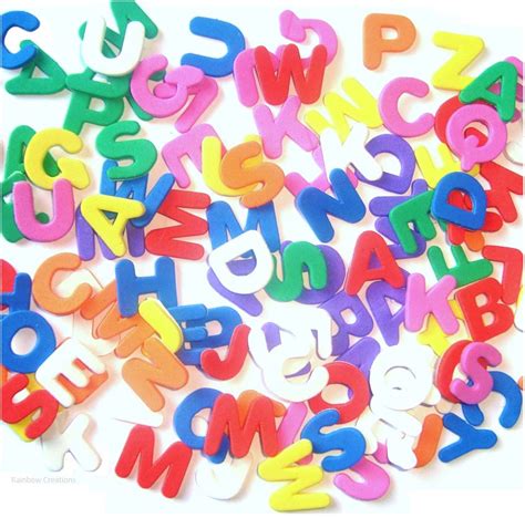 Self Adhesive Eva Foam Alphabet Letters Children's Craft