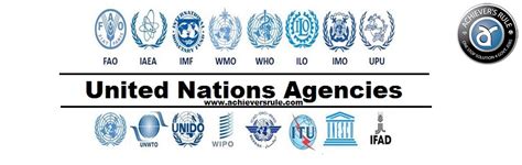 Important Lists of United Nations Agencies